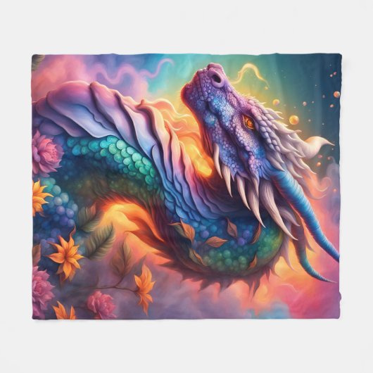 Couverture Polaire Dragon (Devant (Horizontal))