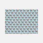 Couverture Polaire Dragon Aquatique (Devant (Horizontal))