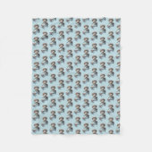 Couverture Polaire Dragon Aquatique (Devant)