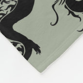 Couverture Polaire Dragon asiatique (Coin)