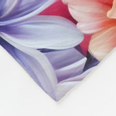 Couverture Polaire Dragon Baby Space Flowers Portrait (Coin)