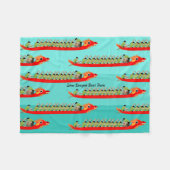 Couverture Polaire Dragon Boat Racing (Devant (Horizontal))