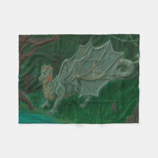 Couverture Polaire Dragon de marais (Devant (Horizontal))