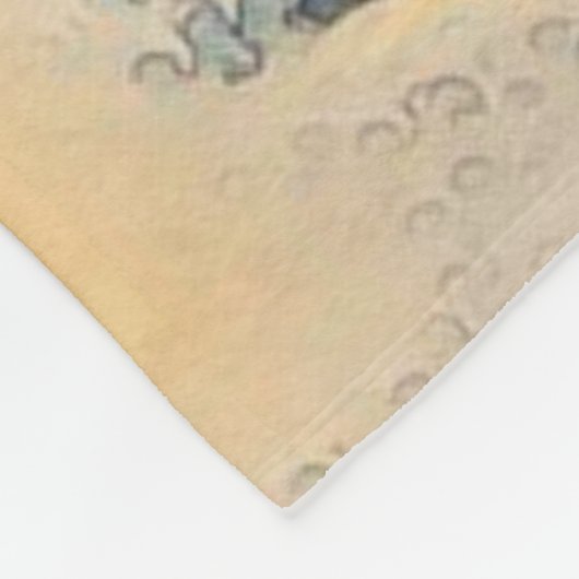 Couverture Polaire Dragon d'eau chinois (Coin)