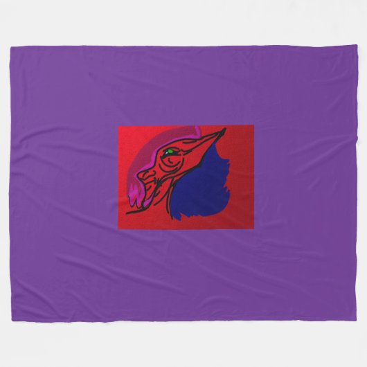 Couverture Polaire Dragon Fashionista (Devant (Horizontal))