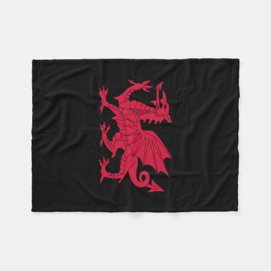 Couverture Polaire Dragon gallois (Devant (Horizontal))