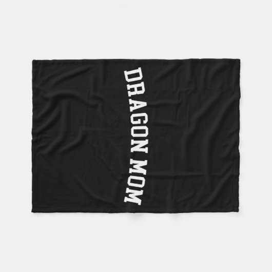 Couverture Polaire Dragon Mom (Devant (Horizontal))
