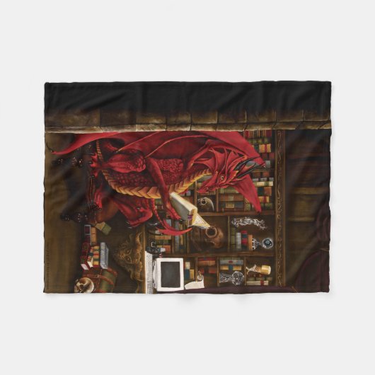 Couverture Polaire Dragon Podcast Library (Devant (Horizontal))