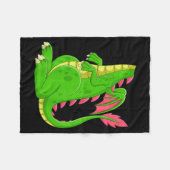 Couverture Polaire Dragon Shirt Adult Men Women Kids Green Dragon Cos (Devant (Horizontal))