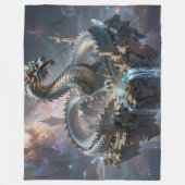 Couverture Polaire Dragon World – Le Royaume de Feu et de Magie (Devant)