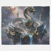 Couverture Polaire Dragon World – Le Royaume de Feu et de Magie (Devant (Horizontal))