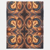 Couverture Polaire Dragon World – Le Royaume de Feu et de Magie (Devant)