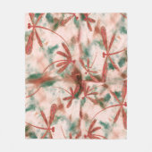 Couverture Polaire Dragonflies de bronze (Devant)