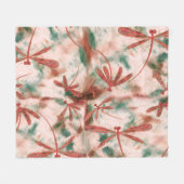 Couverture Polaire Dragonflies de bronze (Devant (Horizontal))