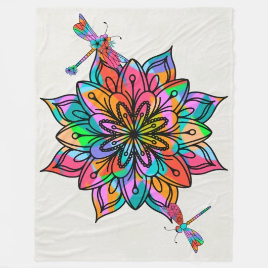 Couverture Polaire Dragonfly électrique (Devant)