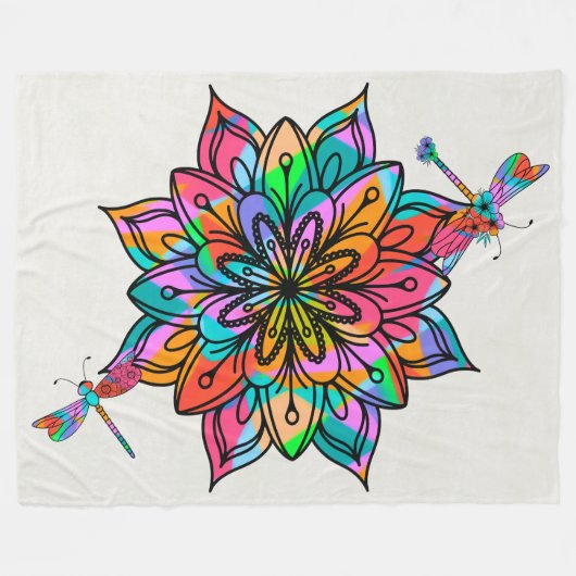 Couverture Polaire Dragonfly électrique (Devant (Horizontal))