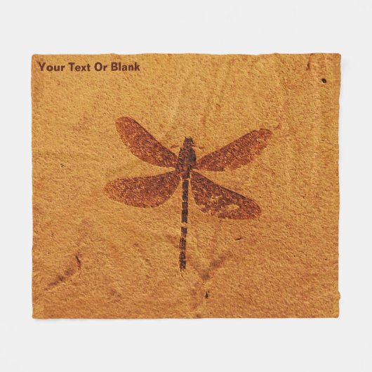 Couverture Polaire Dragonfly fossile (Devant (Horizontal))