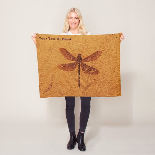 Couverture Polaire Dragonfly fossile (En situation)