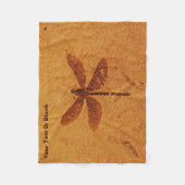 Couverture Polaire Dragonfly fossile (Devant)