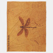Couverture Polaire Dragonfly fossile (Devant)