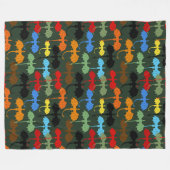 Couverture Polaire Dragons Green Flight Imaginaire (Devant (Horizontal))