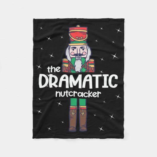 Couverture Polaire Dramatic Nutcracker Family Matching Funny Gift Paj (Devant)