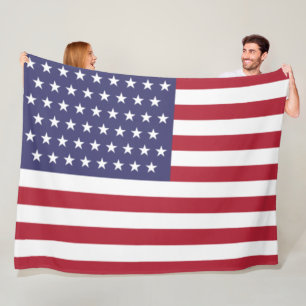 Couverture Polaire Drapeau 51 étoiles des États-Unis d'Amérique (État