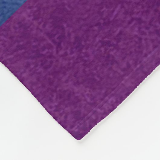 Couverture Polaire Drapeau à deux pointes couleur Arrière - plan (Coin)