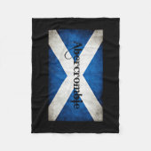 Couverture Polaire Drapeau Abercrombie Grunge (Devant)