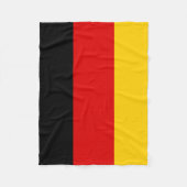 Couverture Polaire Drapeau Allemagne (Devant)