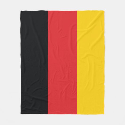 Couverture Polaire Drapeau allemand (Devant)