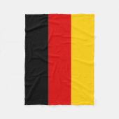Couverture Polaire Drapeau allemand (Devant)