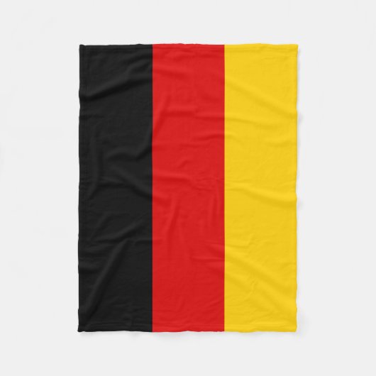Couverture Polaire Drapeau allemand (Devant)