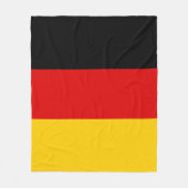 Couverture Polaire Drapeau allemand (Devant)