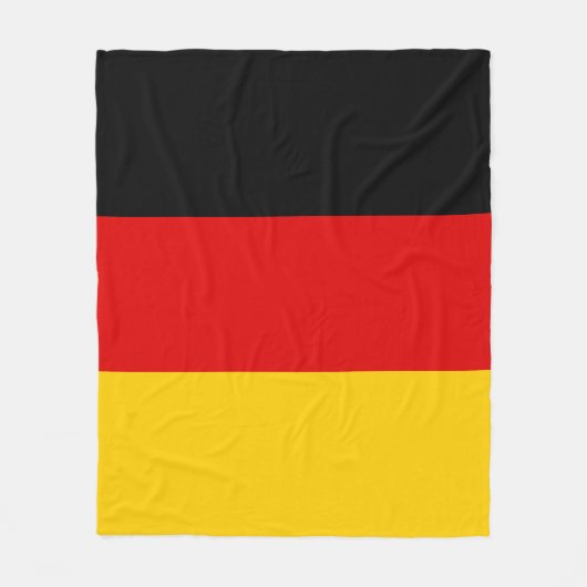 Couverture Polaire Drapeau allemand (Devant)