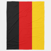 Couverture Polaire Drapeau allemand (Allemagne) (Devant)
