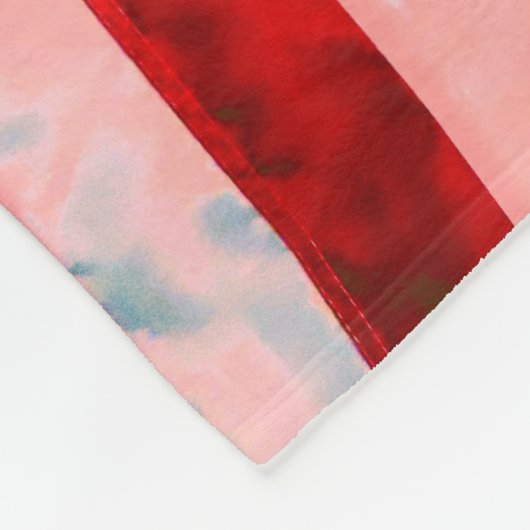 Couverture Polaire Drapeau américain (Coin)