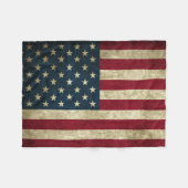 Couverture Polaire Drapeau américain (Devant (Horizontal))