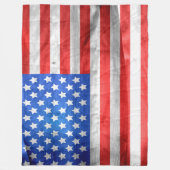 COUVERTURE POLAIRE DRAPEAU AMÉRICAIN (Devant)