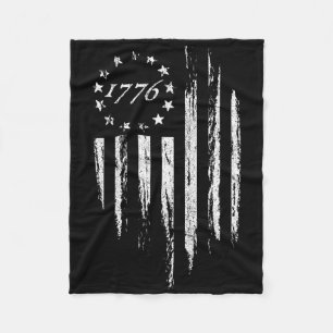 Couverture Polaire Drapeau Américain 1776 Betsy Ross 13 Étoiles Usa 4