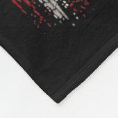 Couverture Polaire Drapeau américain 47 Trump 2024 (Coin)