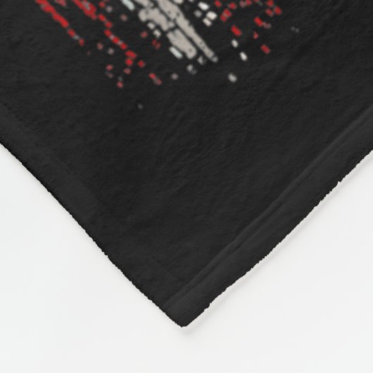 Couverture Polaire Drapeau américain 47 Trump 2024 (Coin)