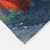 Couverture Polaire Drapeau américain Bald Eagle (Coin)