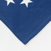 Couverture Polaire Drapeau américain Betsy Ross (Coin)