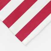 Couverture Polaire Drapeau américain Blanche polaire (Coin)