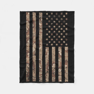 Couverture Polaire Drapeau américain du désert 4 juillet Ame militair