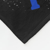 Couverture Polaire Drapeau américain Lacrosse 1 (Coin)