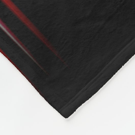 Couverture Polaire Drapeau américain rayé (Coin)