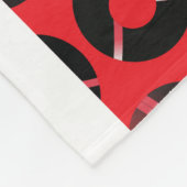 Couverture Polaire drapeau américain vertical (Coin)