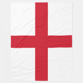 Couverture Polaire Drapeau anglais (Angleterre) (Devant)